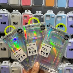 كاور Unique case آیفون iPhone 17 مدل دور ژله ای پشت طلق