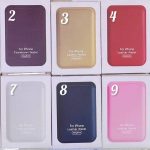 جاکارتی ولت چرمی اورجینال لوگو دار مگ سیف Leather Magsafe Wallet