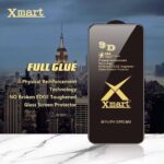 گلس گوشی شیشه ای XMART مدل Full Cover 9D ESD اورجینال (مناسب برای مدل آیفون)